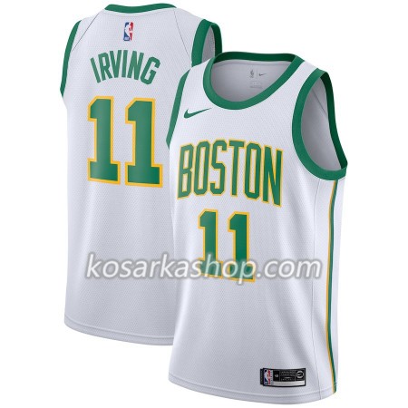 Dres Boston Celtics Kyrie Irving 11 Nike 2018-19 City Edition Bijela Swingman